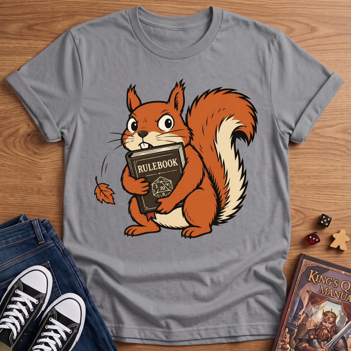 RR Squirrel Rules T-Shirt