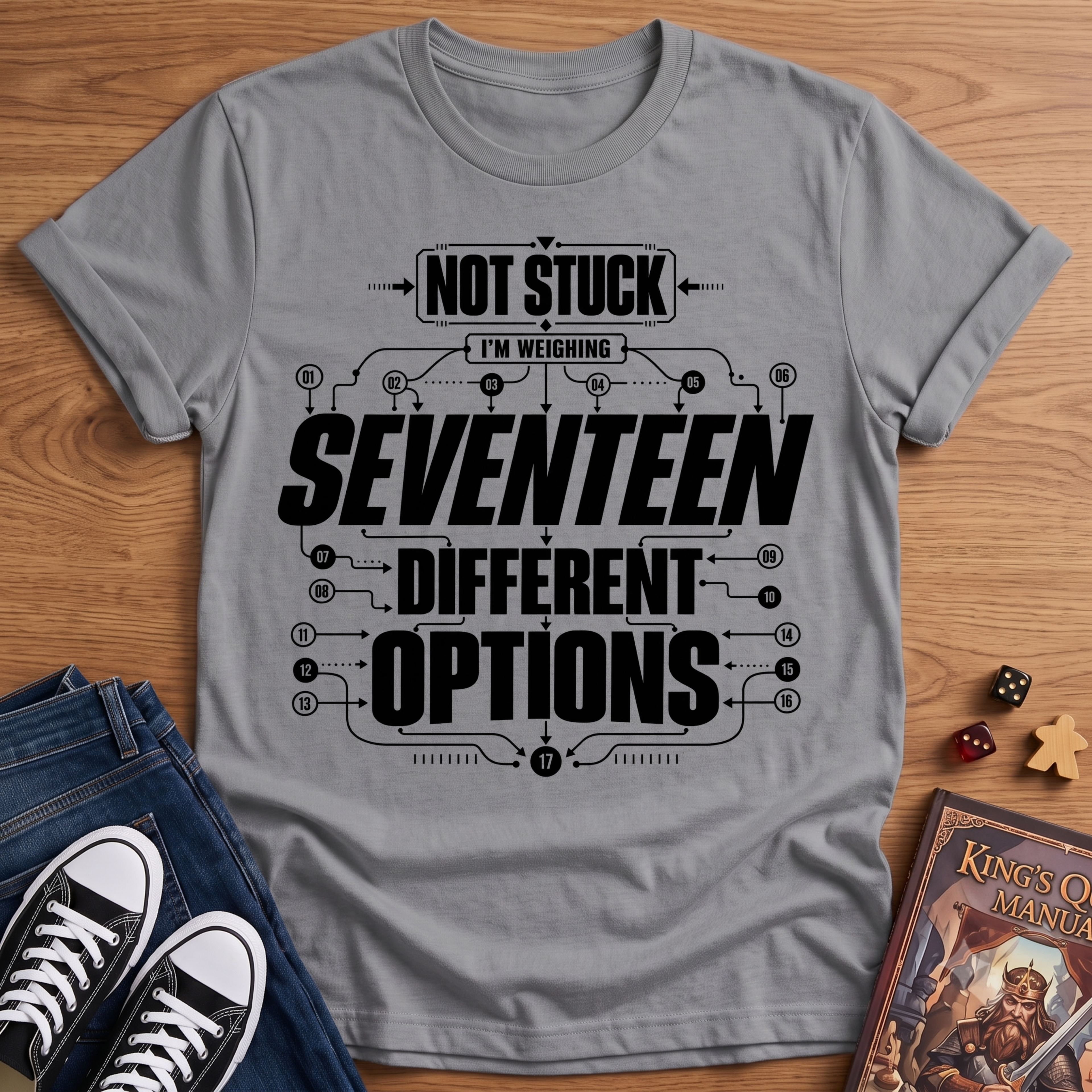 17 Options T-Shirt