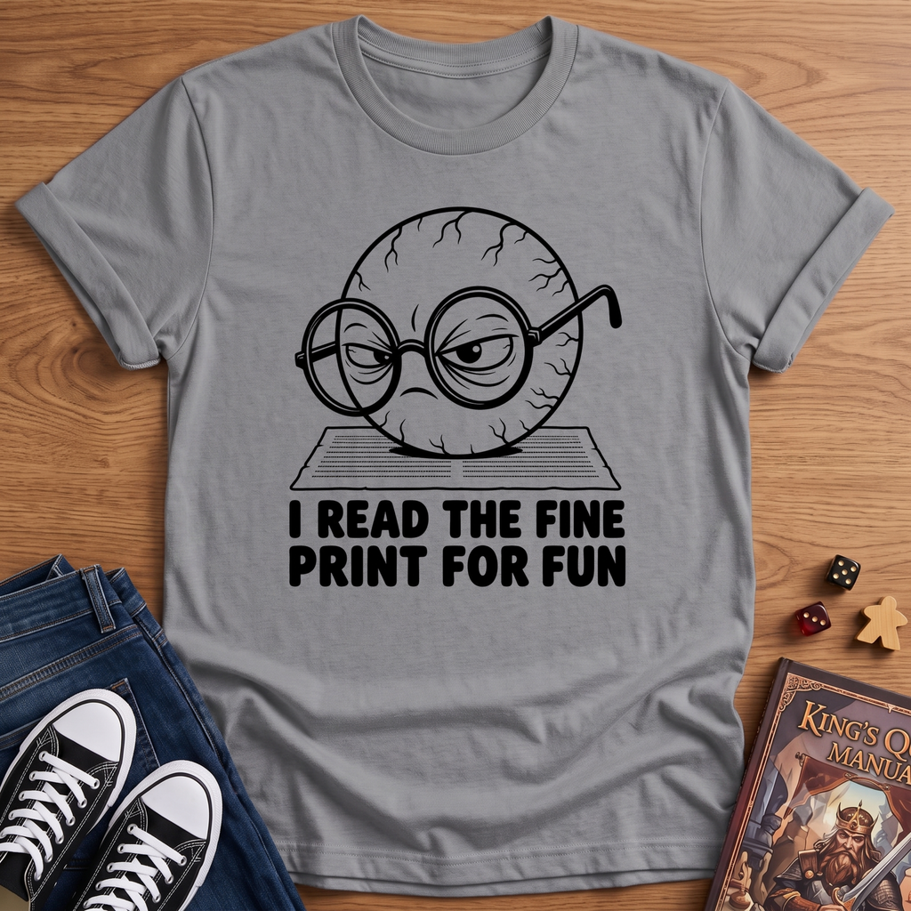 Fine Print Fun T-Shirt