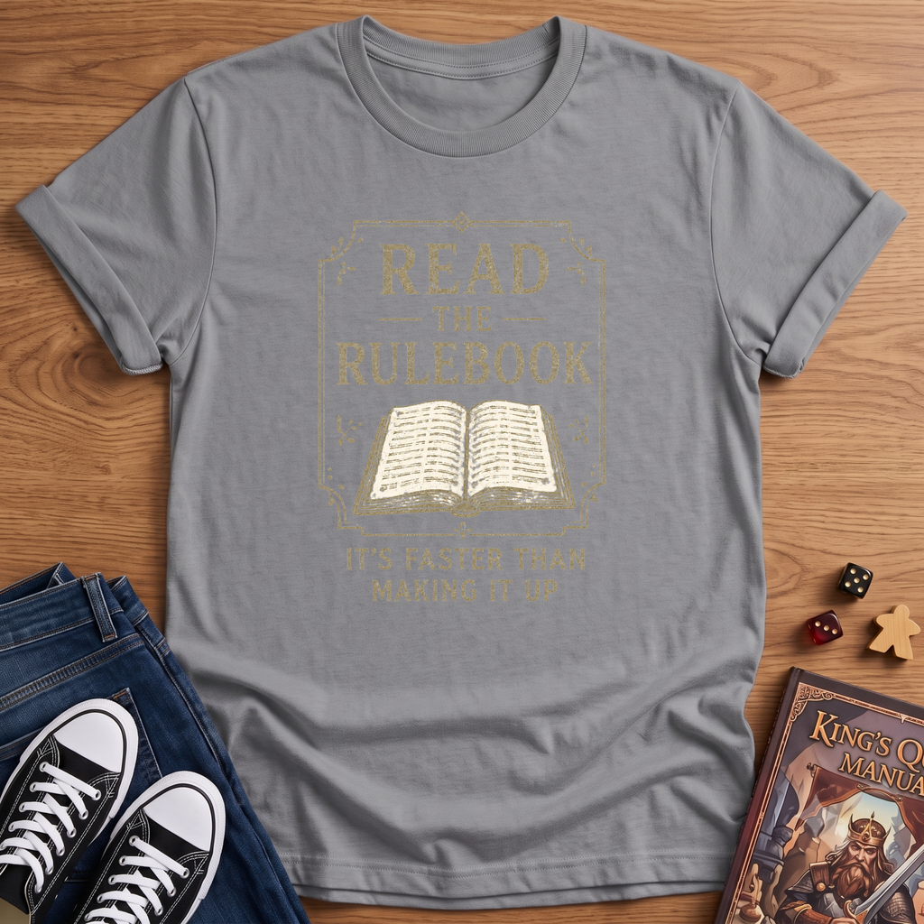 Read The Rulebook T-Shirt