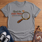 RR Reading The Fine Print T-Shirt