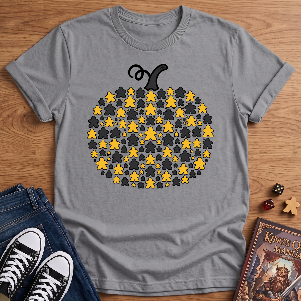 RR Meeple Pumpkin T-Shirt