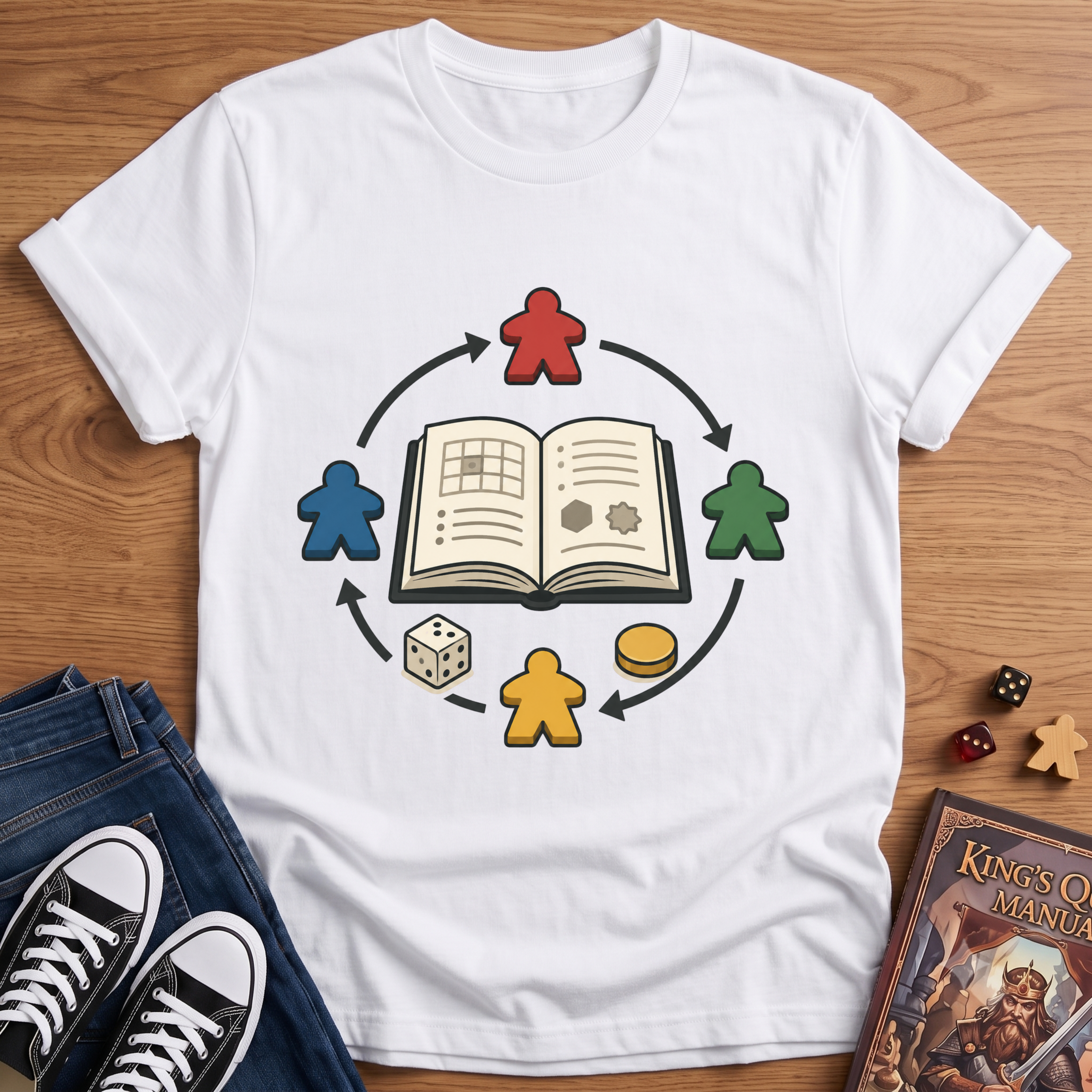 Game Night Rulebook T-Shirt