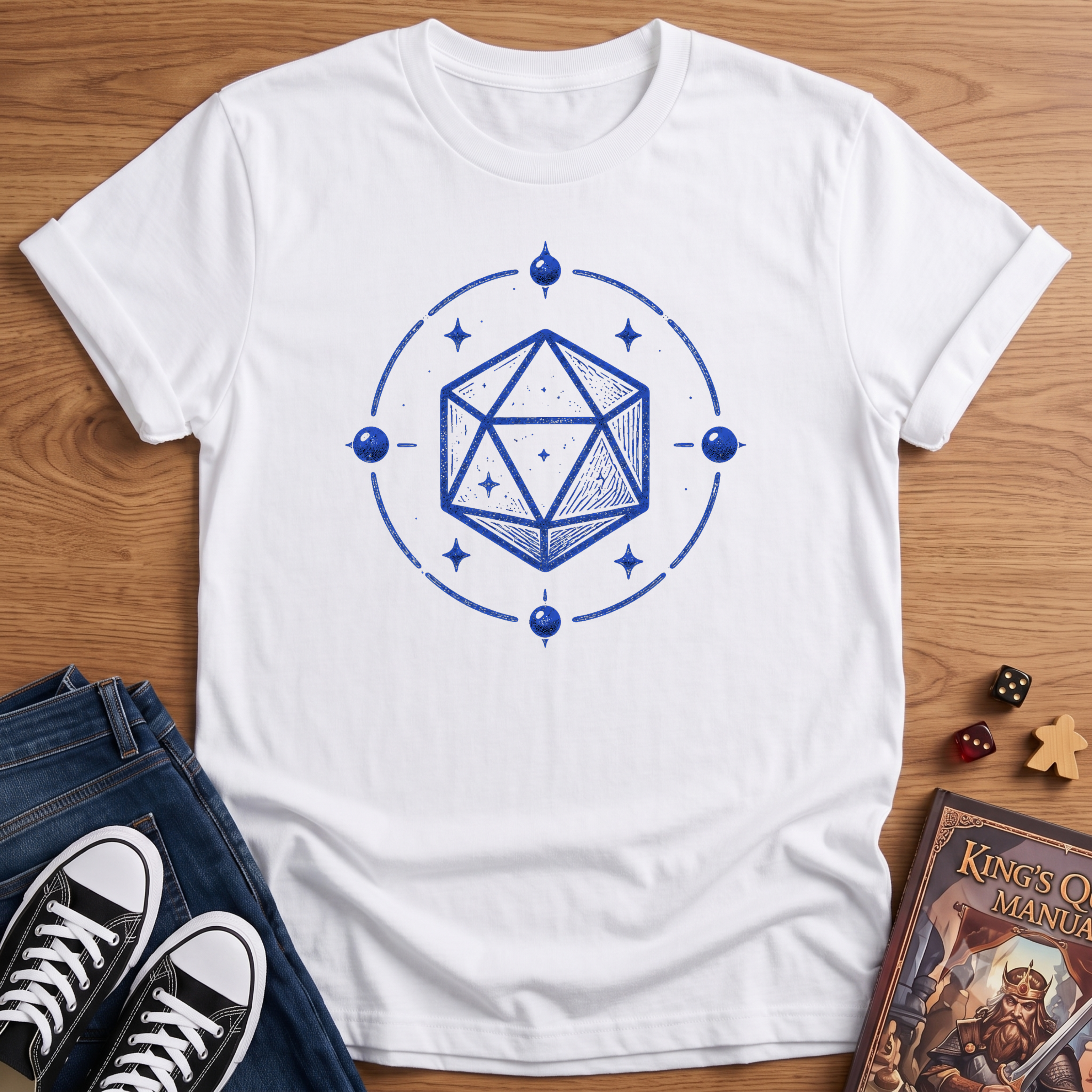 Dice In Galaxy T-Shirt