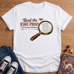 RR Reading The Fine Print T-Shirt